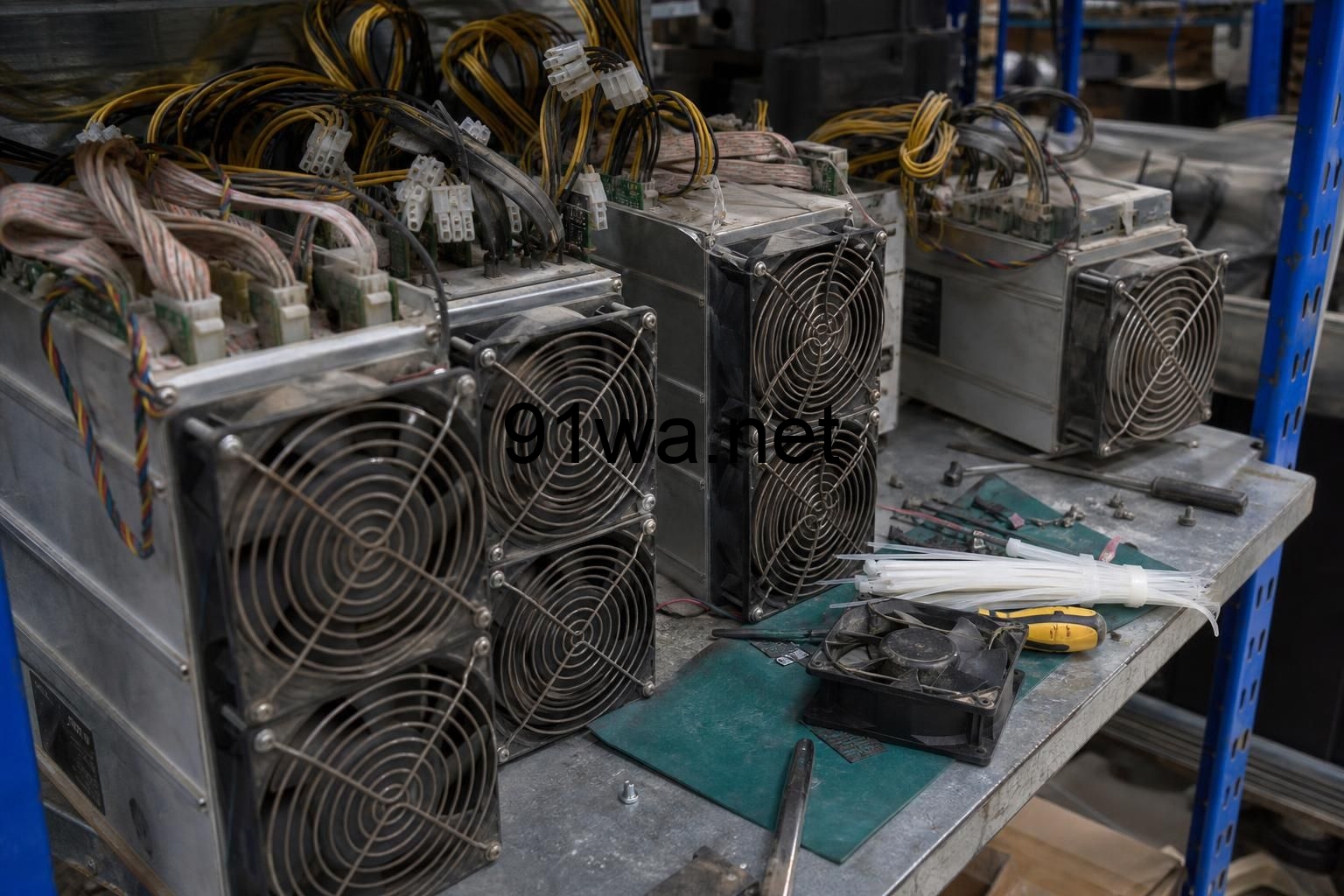 矿机到货后，请把带载验收做在上架前